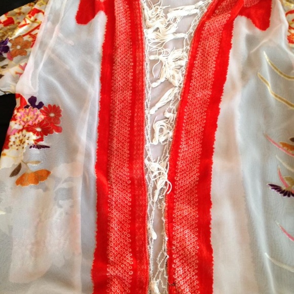 ๐ฒSALE๐ฒ HP Purchased/London Designer James Lakeland 100% Silk Jacket - Picture 8 of 11